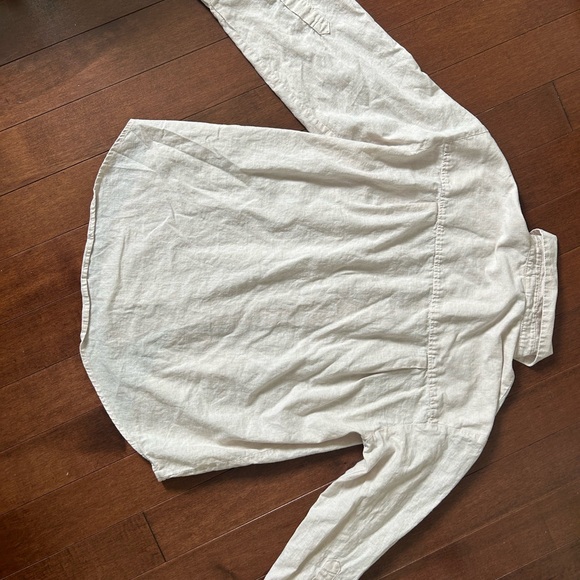 H&M Linen-Blend Shirt, Size XS - Picture 2 of 5